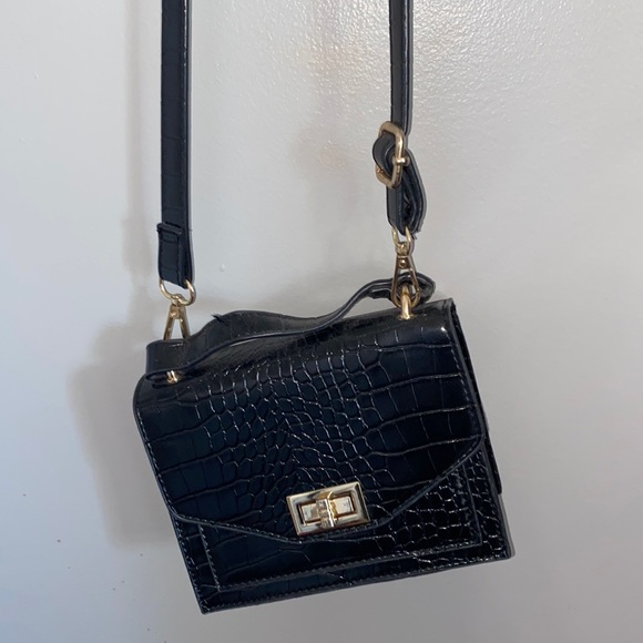 PLT black snake leather purse - Picture 1 of 4